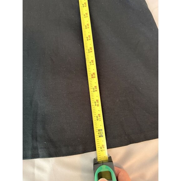 INC International Concepts Black Mock Neck Stretch Dress Women’s M Sleeveless - Picture 7 of 9